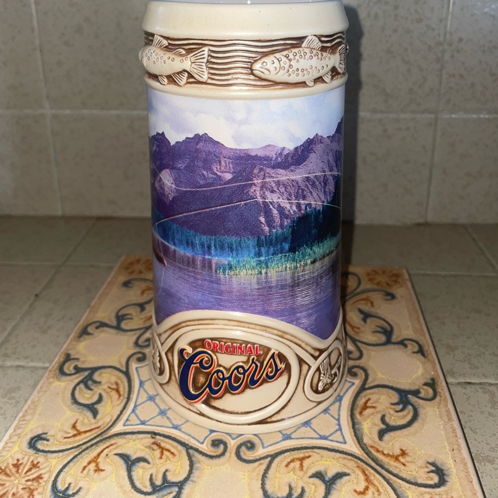 Coors beer stein